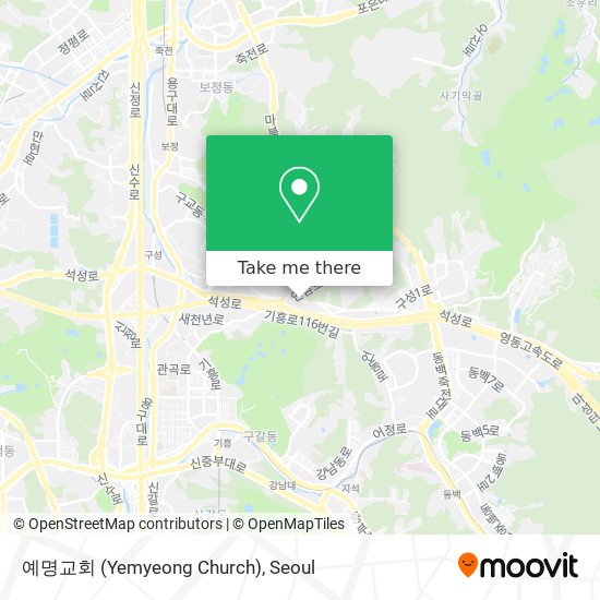 예명교회 (Yemyeong Church) map