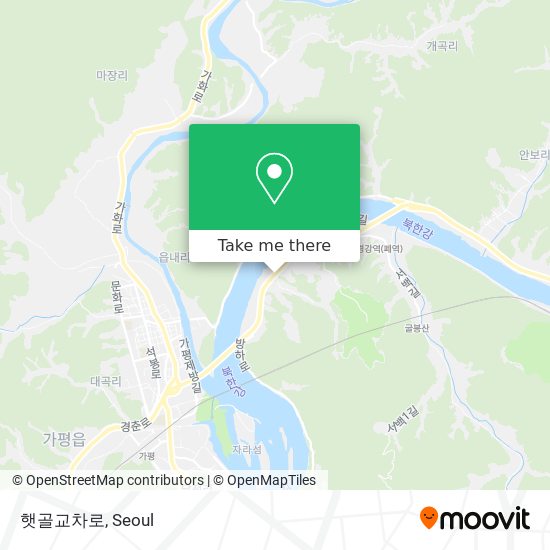 햇골교차로 map