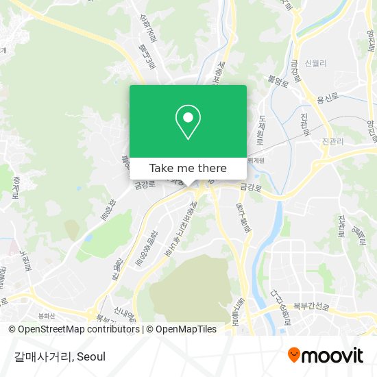 갈매사거리 map