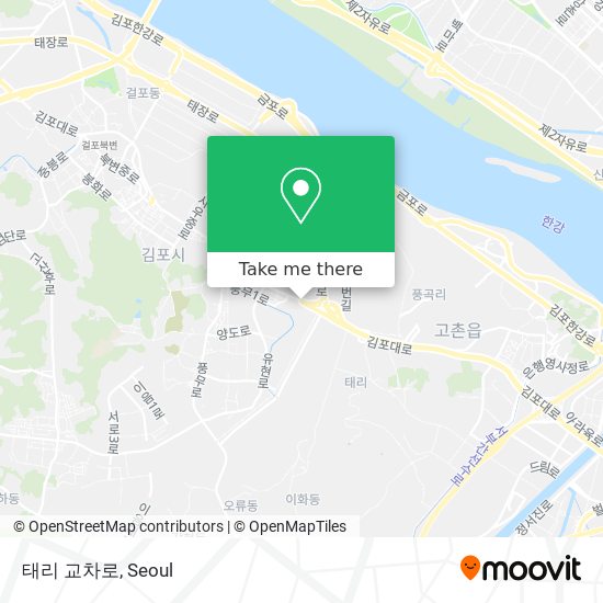 태리 교차로 map