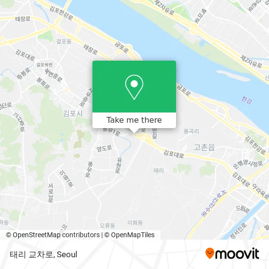 태리 교차로 map