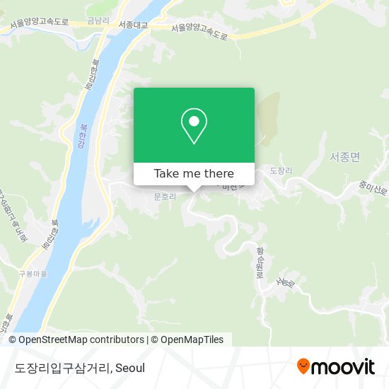 도장리입구삼거리 map