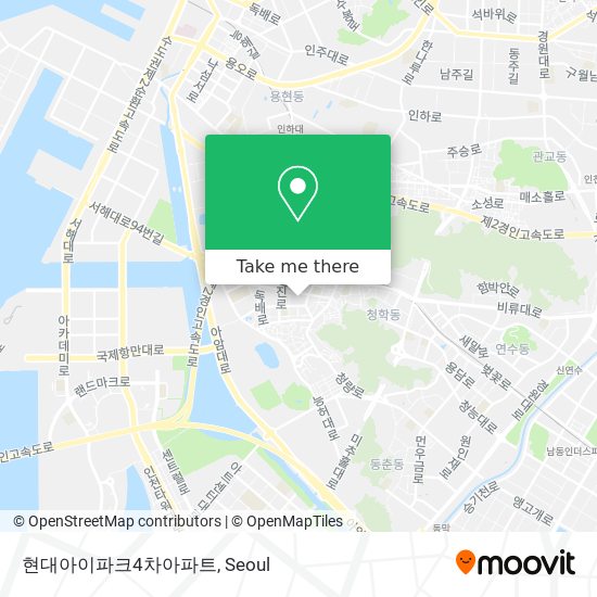 현대아이파크4차아파트 map