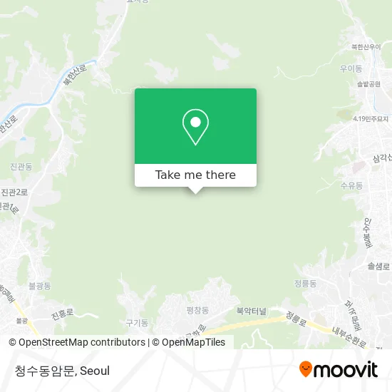 청수동암문 map