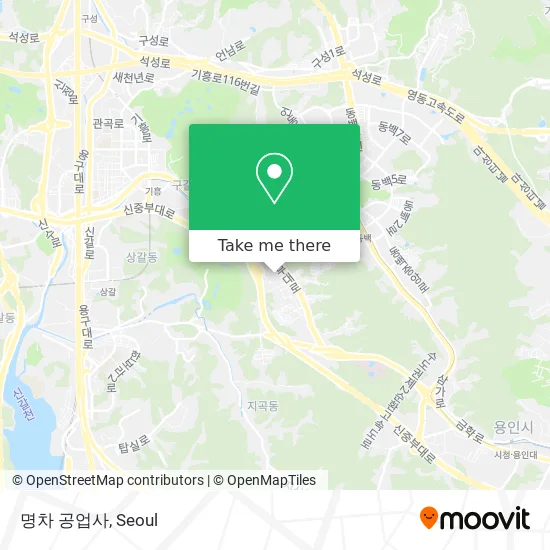 명차 공업사 map