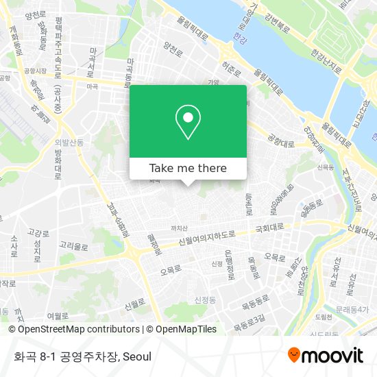 화곡 8-1 공영주차장 map