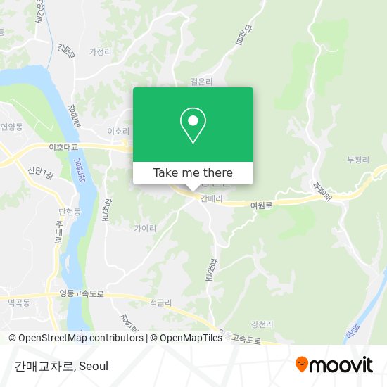간매교차로 map