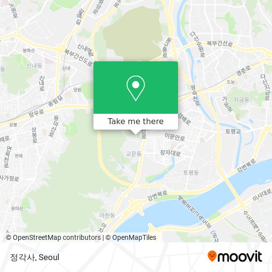 정각사 map