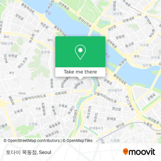 토다이 목동점 map