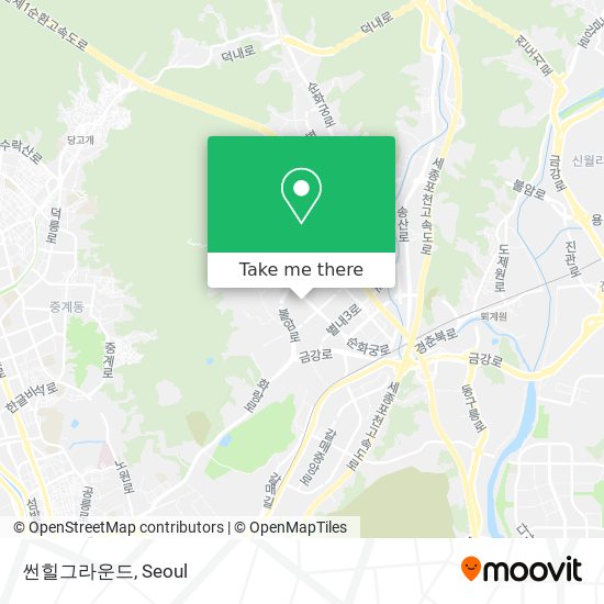 썬힐그라운드 map