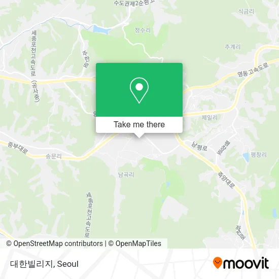 대한빌리지 map