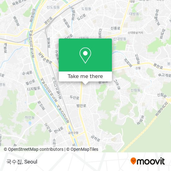 국수집 map