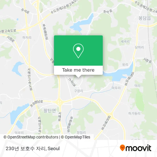 230년 보호수 자리 map