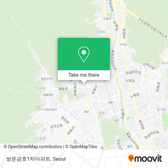 쌍문금호1차아파트 map
