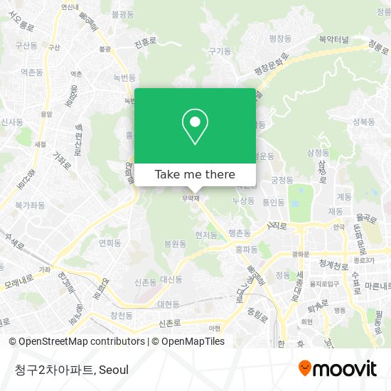 청구2차아파트 map