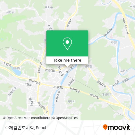 수제김밥도시락 map