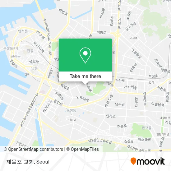 제물포 교회 map