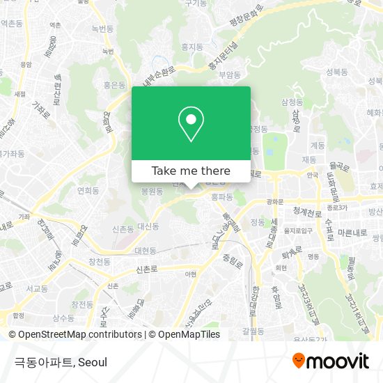 극동아파트 map