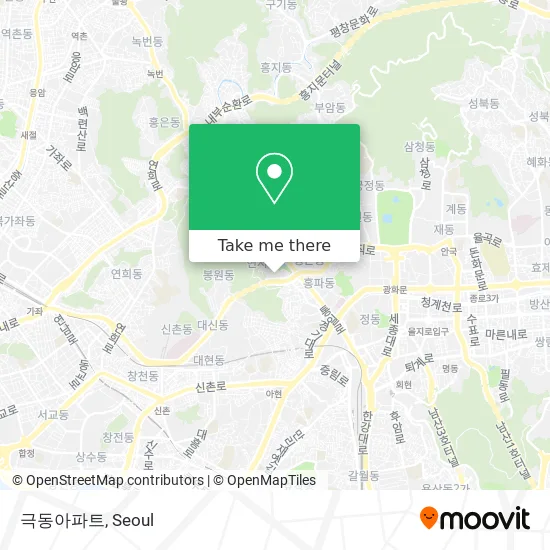 극동아파트 map
