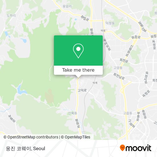 웅진 코웨이 map