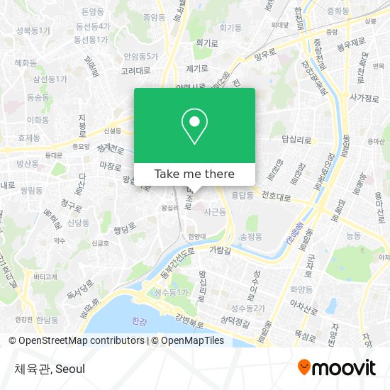 체육관 map