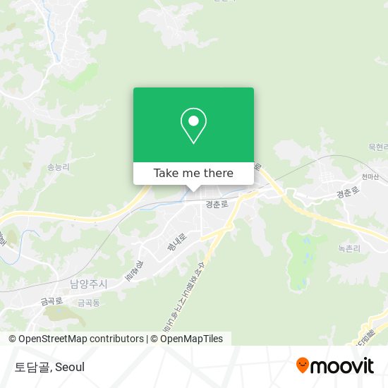 토담골 map