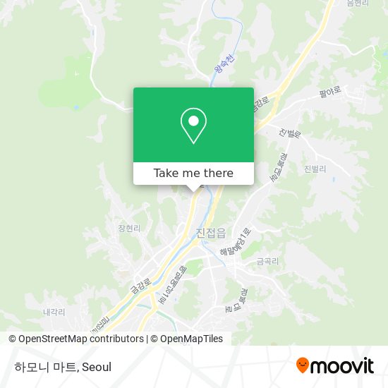 하모니 마트 map