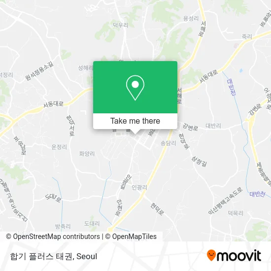 합기 플러스 태권 map