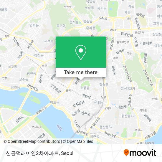 신공덕래미안2차아파트 map