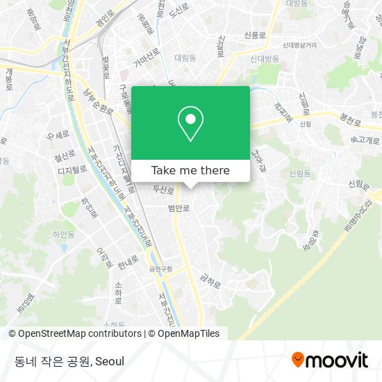 동네 작은 공원 map