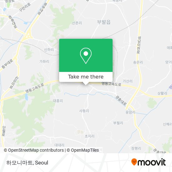 하모니마트 map