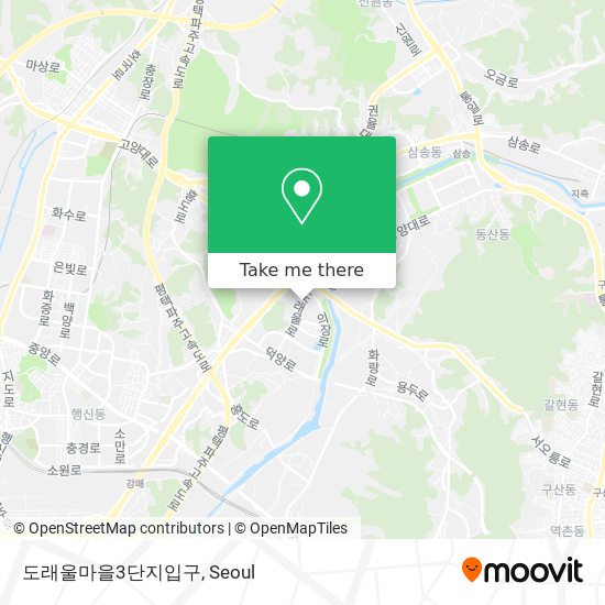 도래울마을3단지입구 map