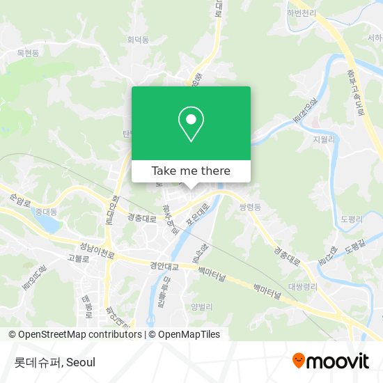 롯데슈퍼 map