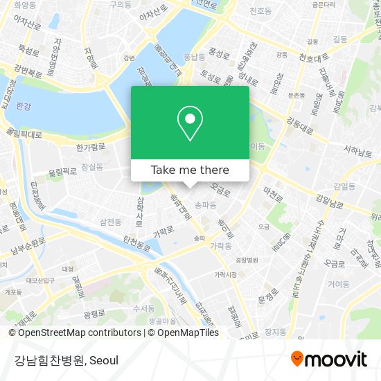 강남힘찬병원 map