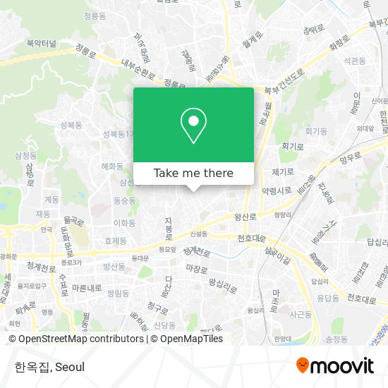 한옥집 map