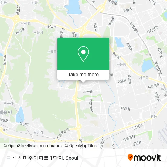 금곡 신미주아파트 1단지 map