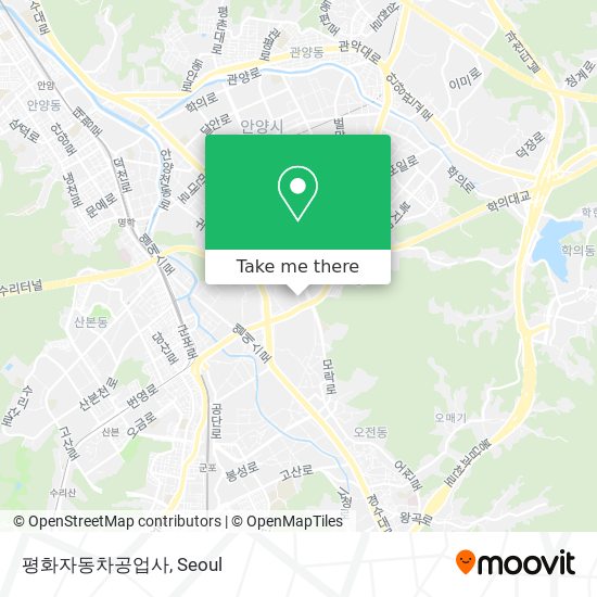 평화자동차공업사 map