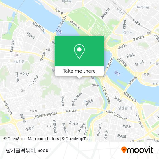 딸기골떡볶이 map