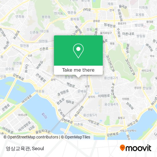 영상교육관 map