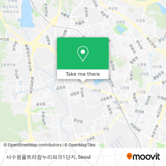 서수원울트라참누리파크1단지 map