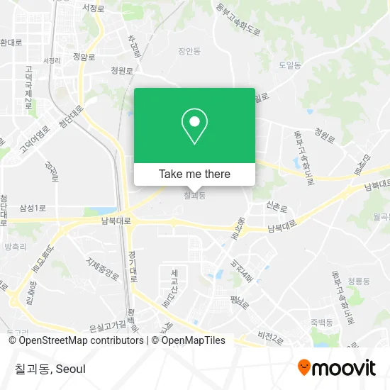 칠괴동 map