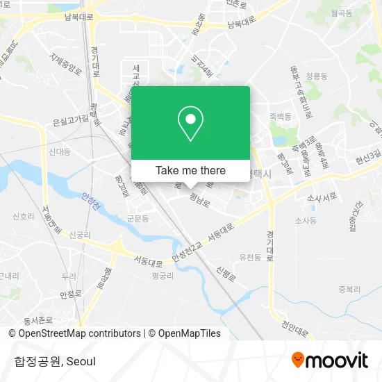 합정공원 map