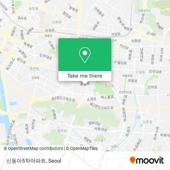 신동아5차아파트 map