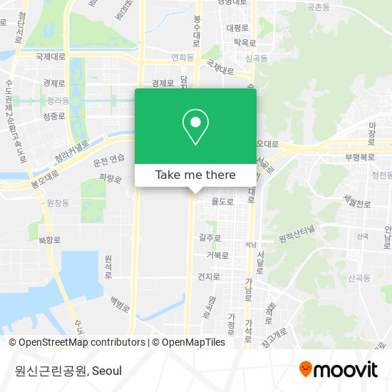 원신근린공원 map