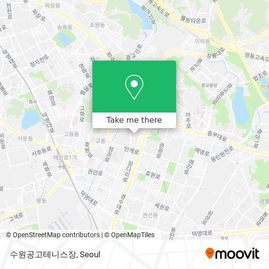 수원공고테니스장 map