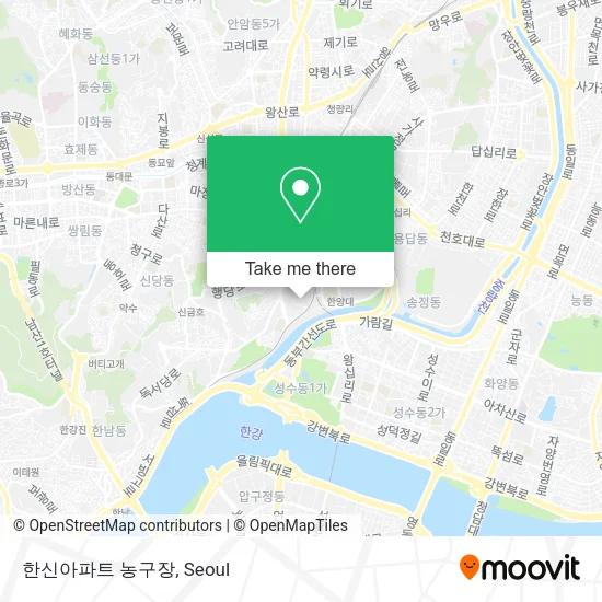 한신아파트 농구장 map