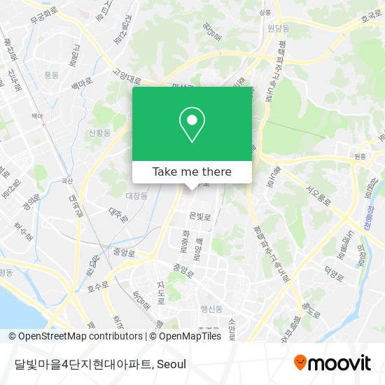 달빛마을4단지현대아파트 map