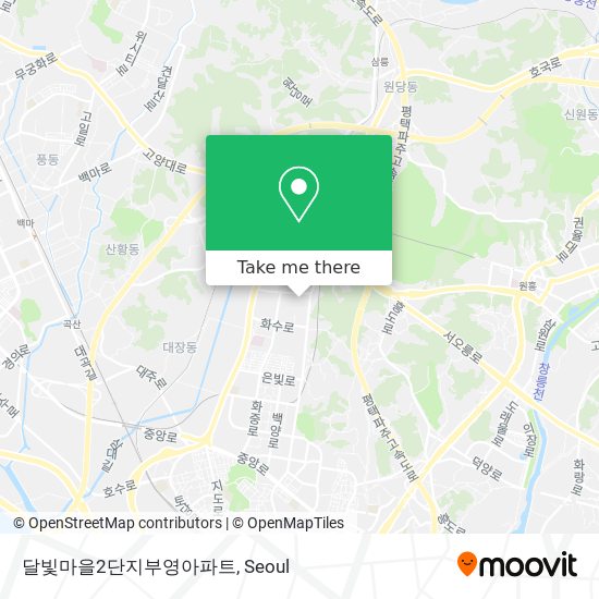 달빛마을2단지부영아파트 map