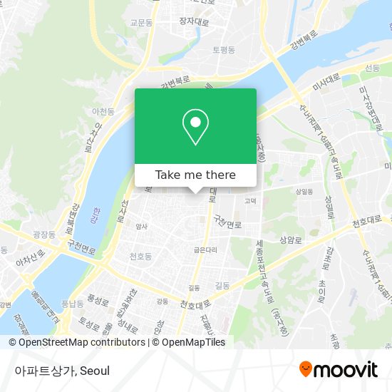 아파트상가 map