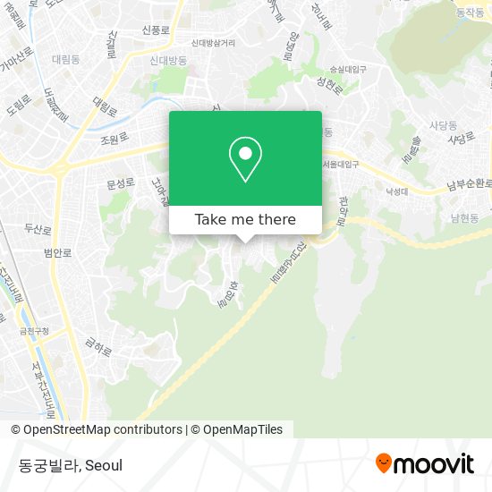 동궁빌라 map